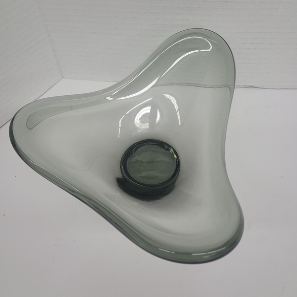 Signed Art glass bowl decor - Picture 3 of 4